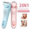 Generic Ultimate Women's Electric Razor - Wet & Dry Shaver for Legs, Bikini Trimmer, Facial Hair Removal, and Pubic Hair Shaver, Pink view 2