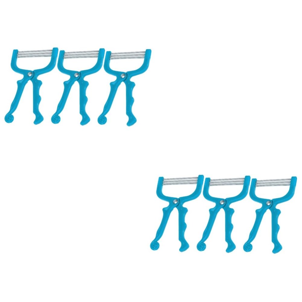NOLITOY 6pcs Facial Hair Removal Tool Manual Epilator for Face Skin Care Hair Remover
