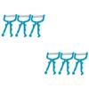 NOLITOY 6pcs Facial Hair Removal Tool Manual Epilator for Face Skin Care Hair Remover view 1