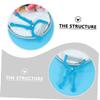 NOLITOY 6pcs Facial Hair Removal Tool Manual Epilator for Face Skin Care Hair Remover view 3