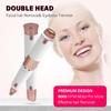 COOL CARRY Facial Hair Removal for Women & Eyebrow Trimmer 2 in 1,Double Head Electric Shaver&Portable Peach Fuzz Hair Razor,Rechargeable Remover for Pubic Lips Face Ear,Body Hands, Chin Beard Hair view 2