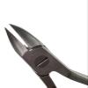 5in Nail Nippers with Curved Jaws and Foldable Spring Mechanism for Ingrown Toenails, Nail Cutters - German Stainless Steel view 2
