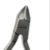 5in Nail Nippers with Curved Jaws and Foldable Spring Mechanism for Ingrown Toenails, Nail Cutters - German Stainless Steel view 4
