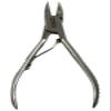 1 EA - Nail Nipper Pliers 5in with Curved Jaws Sharp & Handle Spring - Nail Clippers for Ingrown Nail Cutting | Salon and Home Use | German Stainless CE view 1