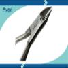 1 EA - Nail Nipper Pliers 5in with Curved Jaws Sharp & Handle Spring - Nail Clippers for Ingrown Nail Cutting | Salon and Home Use | German Stainless CE view 3