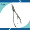 1 EA - Nail Nipper Pliers 5in with Curved Jaws Sharp & Handle Spring - Nail Clippers for Ingrown Nail Cutting | Salon and Home Use | German Stainless CE view 4