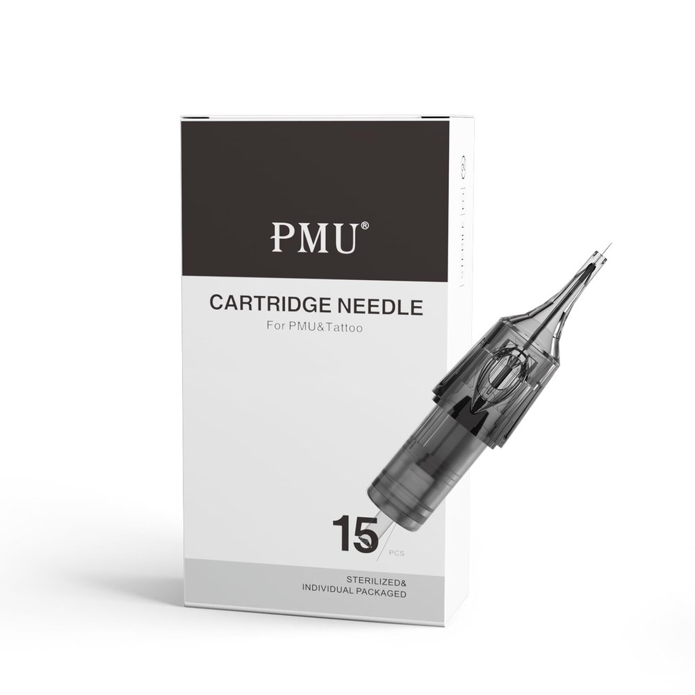 15pcs Pro Universal Tattoo Cartridges Disposable Cartridge Needle (1201RL)