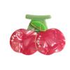 Big Cherry Hair Clips,Cellulose Acetate Hair Clips,Big Claw Clips for Girl,Hair Accessories,Red view 1
