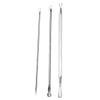 1set(3pcs) Professional Acne Needles Durable Blackhead Remover Kit Stainless Steel Pimple Extractor Stainless Steel view 1