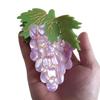 Big Grape Hair Clips,Cellulose Acetate Hair Clips,Big Claw Clips for Girl,Hair Accessories,Light Purple view 3