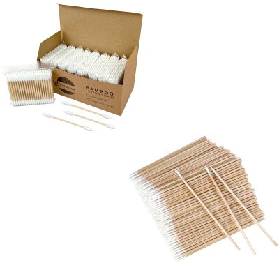 900 Pcs Precision Tip Cotton Swabs + 600 Pcs Microblading Cotton Buds