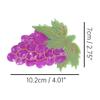 Big Grape Hair Clips,Cellulose Acetate Hair Clips,Big Claw Clips for Girl,Hair Accessories,Purple view 2