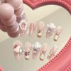 ZIIVIEVS Handmade Nail Wearing Angel Handmade Nail Patch Nail Beauty False Nail(Size:S), 1 Count (Pack of 1) view 1