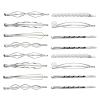 16 Pieces Geometric Metal Hair Pins, Silver Hair Pins Pearls Hair Clips Hair Barrettes Metal Bobby Pins for Woman Girls view 1