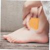 Healeved 9pcs Pumice Stone Exfoliating Tool for Foot Care Natural Dead Skin Remover Comfortable Grip for Pedicure and Massage Random Colors view 4
