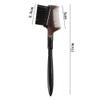 Double-sided Eyelash Brush Eyebrow Brush, Double Side Makeup Brush Makeup Tool Cosmetic Makeup Beauty Tools Eyebrow Comb for Women(1PC,Black) view 2