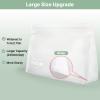8 Pack Clear Toiletry bags, TSA Approved Quart Size Zipper Bags, PEVA Material BPA Free Leakproof Travel Makeup Cosmetic Bags, Carry on Airport Airline Compliant Bags for Wome&Men view 3