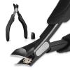 ILLFER Slanted Ingrown Toenail Clippers for Thick Toenails, Anti Splash Podiatrist Toe Nail Clippers for Men Seniors, Stainless Steel Sharp Blade Precision Nippers with Comfort Handle view 1