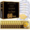 Cabaubl 60 Pcs Moisturizing Lip & Eye Masks,Gold Lip Masks,Gold Under Eye Patches for Puffy Eyes and Dark Circles,Collagen Lips Mask Sheet, Skincare for Dry Lips,Reducing Fine Lines view 1