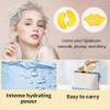 Cabaubl 60 Pcs Moisturizing Lip & Eye Masks,Gold Lip Masks,Gold Under Eye Patches for Puffy Eyes and Dark Circles,Collagen Lips Mask Sheet, Skincare for Dry Lips,Reducing Fine Lines view 3