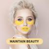 Cabaubl 60 Pcs Moisturizing Lip & Eye Masks,Gold Lip Masks,Gold Under Eye Patches for Puffy Eyes and Dark Circles,Collagen Lips Mask Sheet, Skincare for Dry Lips,Reducing Fine Lines view 4