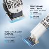 BESTBOMG Hair Clippers for Men Professional, Beard Trimmer Kits & Sets, Electric Shavers, Hair Clippers & Trimmer Ceramic T-Blade, for Barber, for Gifts view 2