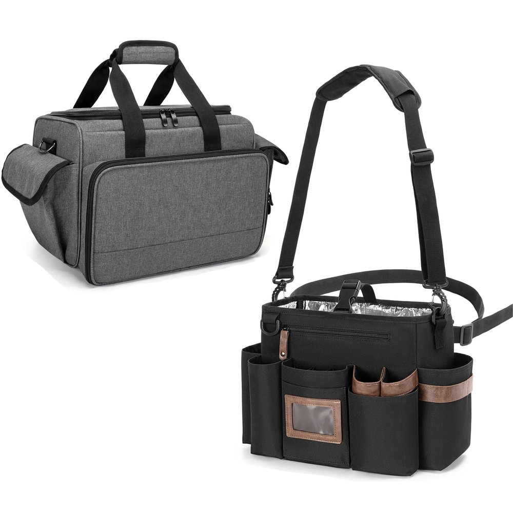 BAFASO Barber Case with Insulated Hairstylist Bag