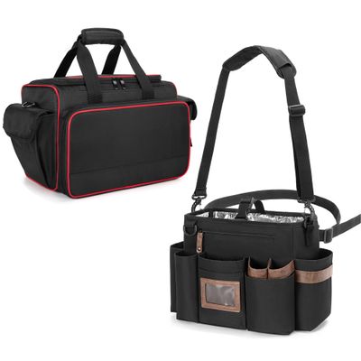 BAFASO Barber Case with Insulated Hairstylist Bag