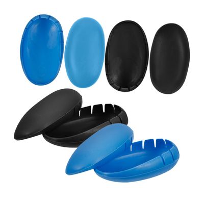 AUTSUPPL 4pairs Silicone Ear for Hair Dyeing Coloring Comfortable Protective Earmuffs for Salon Use for Washing Hair