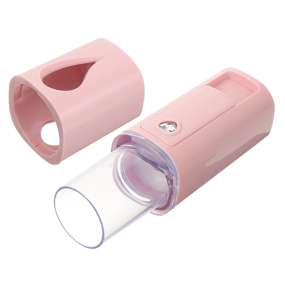 AUTSUPPL Portable Facial Steamer with Capacity Mini Handheld Face Mister for Hydration USB Rechargeable Humidifier for Women for Skincare and Refreshing Go