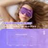 QINFENG 18 Packs Steam Eye Mask for Dry Eyes Self Heating Masks Cornea Care Rest Disposable SPA Warm Compress,Eye Mask for Sleep,Stye Eye Treatment,Reduce Eye Fatigue Travel Essentials (Lavender) view 2