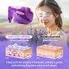 QINFENG 18 Packs Steam Eye Mask for Dry Eyes Self Heating Masks Cornea Care Rest Disposable SPA Warm Compress,Eye Mask for Sleep,Stye Eye Treatment,Reduce Eye Fatigue Travel Essentials (Lavender) view 3