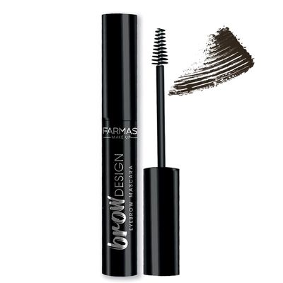 Farmasi Brow Design Mascara 01-BLONDE - Long-Lasting Waterproof Smudge-Proof All Skin Types - 8ml/0.27flOz