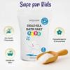 Aromasong Dead Sea Salt for Kids Bath Soak, 19 Lbs. Fine Grain Large Bulk resealable Pack, 100% Pure & Natural view 4