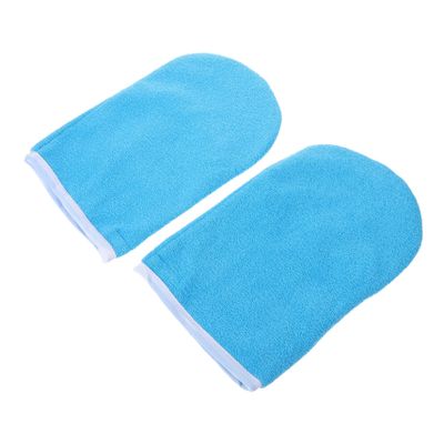 AUTSUPPL Wax Spa Gloves Paraffin Melt Liners Hot Wax Hand Covers Moisturizing Gloves Reusable Washable Beauty Salon Kit