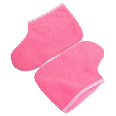 AUTSUPPL Foot Wax Therapy Wax Mask Dry Cracked Feet Treatment Bath Spa Massage Plantar Fasciitis Relief Spa Paraffin Covers Hydrating Mask