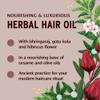 Banyan Botanicals Herbal Hair Oil - 24 oz - Nourishes and Supports hair growth with organic herbs and oils, delivering deep nourishment to all hair types view 3