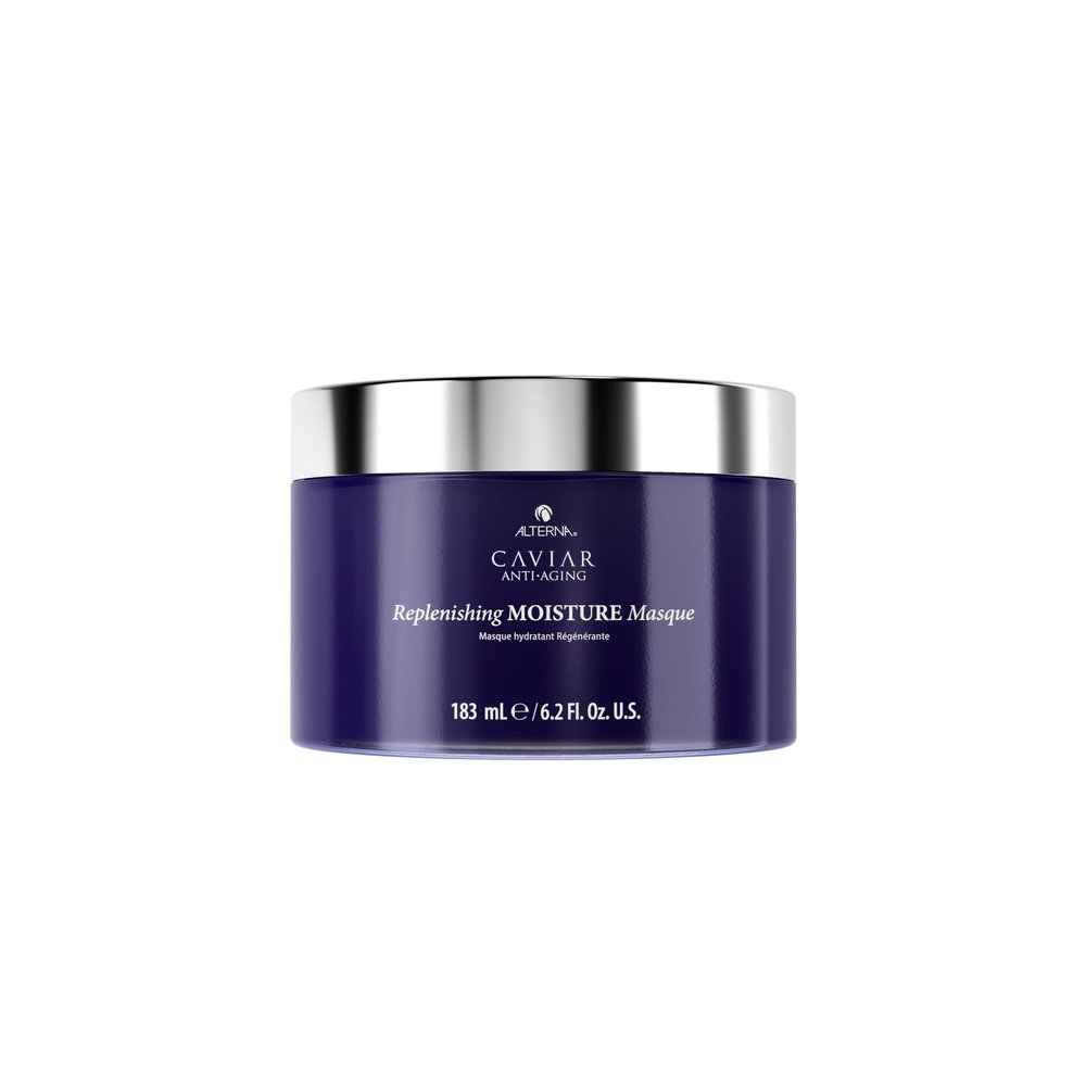 Alterna Haircare CAVIAR Anti-Aging Replenishing Moisture Hair Masque 6.2 oz | Replenishes Dry, Coarse, Damaged Hair | Controls Frizz and Smoothes Hair | Sulfate Free