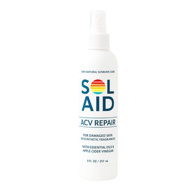 Sol Aid ACV Repair  100% Natural After Sun Nourishing Mist (8 Fl Oz)