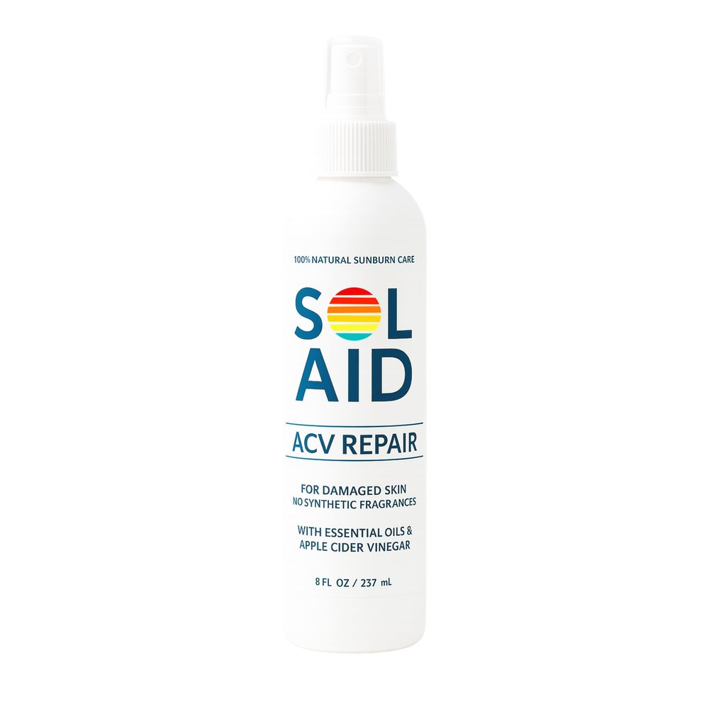 Sol Aid ACV Repair 100% Natural After Sun Nourishing Mist (8 Fl Oz)