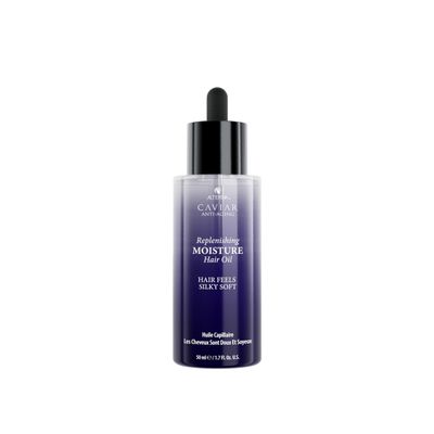Alterna Haircare CAVIAR Anti-Aging Replenishing Moisture Hair Oil 1.7 oz | Lightweight, Revives and Nourishes Hair | Increased Shine and Softness | Heat Protectant and Frizz Control