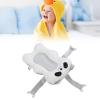 Baby Sink Bath Pillow Padded Pillow Baby Bathtub Cushion Neck Support Cartoon Shape Skinfriendly for Daily Use (1) view 2