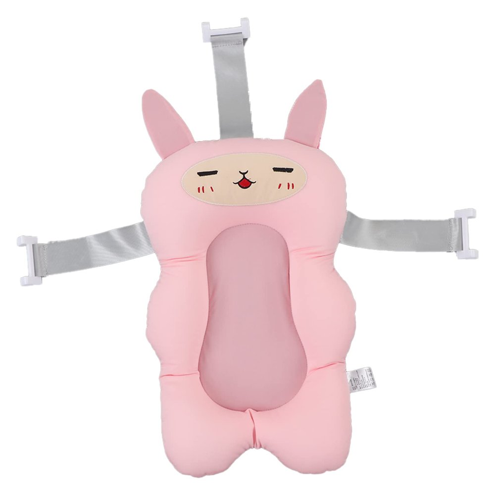 Baby Sink Bath Pillow Padded Pillow Baby Bathtub Cushion Neck Support Cartoon Shape Skinfriendly for Daily Use (Type 3)