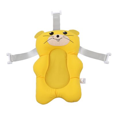 Baby Sink Bath Pillow Padded Pillow Baby Bathtub Cushion Neck Support Cartoon Shape Skinfriendly for Daily Use (2)