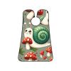 Augenstern Men'S Shaving Apron Snails-Mushrooms-Pattern Father Shaving Bib Beard Bib Apron view 2