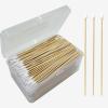 Bamboo Cotton Swabs - Biodegradable Double Tips Cotton Buds - Natural Organic Cotton Swabs - Pure Cotton Buds For Ear Beauty & Personal Care view 3