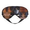 Puppies Dog Print Double-Sided Eye Mask,Soft and Light Blocking for Enhancing Sleep Quality view 1