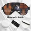 Puppies Dog Print Double-Sided Eye Mask,Soft and Light Blocking for Enhancing Sleep Quality view 4