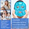 AiricePac Colding Ice Face Mask and Cooling Eye Mask for Puffy Eyes & Migraine Relief, Gel Eye Mask, Cool Face Masks for Dark Circles, Eye Surgery, Sleeping, Pressure, Headaches, Skin Care view 4