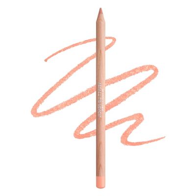 CLIO Wood Velvet Lip Pencil - Long-Lasting Lip Liner, Matte Finish, Sharpenable (006 VANILLA CORAL)